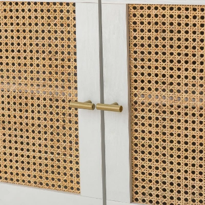 Tknow 54"Wide Storage Sideboard Cabinet With Metal Legs | KARAT HOME 8 Tknow 54"Wide Storage Sideboard Cabinet With Metal Legs | KARAT HOME - Image 6