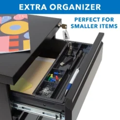 Mount-It! Mobile File Cabinet With 3 Drawers, Under Desk Rolling Storage , Black -Famous Furniture Store GUEST 549f6171 871d 48c5 a9f4 a0e4d6c41b4e