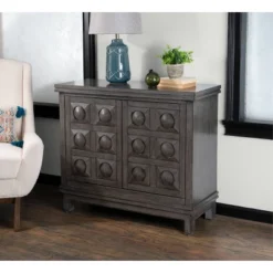 Epinay Carved Cabinet Gray - Powell Company -Famous Furniture Store GUEST 553d6aea 789b 46a8 80fd 1dc32fc5cb3f