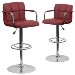 Emma And Oliver Adjustable Bar Stools -Famous Furniture Store GUEST 56eb6ab4 ba1e 43bc 8ea2 1cbc046d5aa4