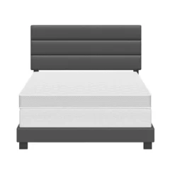 Caprice Faux Leather Upholstered Platform Bed - Eco Dream 11 Caprice Faux Leather Upholstered Platform Bed - Eco Dream -Famous Furniture Store GUEST 572295c0 7461 48f3 81d8 bbe9c6a57c50