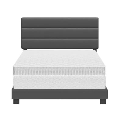 Caprice Faux Leather Upholstered Platform Bed - Eco Dream 5 Caprice Faux Leather Upholstered Platform Bed - Eco Dream - Image 3