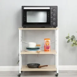 Somdot Baker's Rack Kitchen Utility Storage Microwave Stand 9 Somdot Baker's Rack Kitchen Utility Storage Microwave Stand -Famous Furniture Store GUEST 579ed619 c9e7 44f4 ad62 a6b385660f21