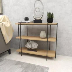 Contemporary Metal Console Table - Olivia & May 30 Contemporary Metal Console Table - Olivia & May -Famous Furniture Store GUEST 58999b0a c7e6 4223 8b7f cf92197e4e28