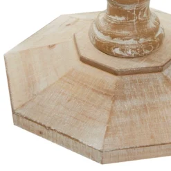 Farmhouse Whitewashed Wood Accent Table Brown - Olivia & May -Famous Furniture Store GUEST 58b58eff 2e17 45f8 ae28 875e2c929fc8