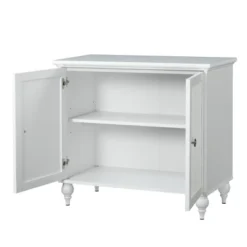 Newcomb 2-Door Cabinet White - Sango
