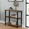 31" Pomona 2 Shelf Bookshelf Metal And Solid Wood Natural - Alaterre Furniture 1 31" Pomona 2 Shelf Bookshelf Metal And Solid Wood Natural - Alaterre Furniture -Famous Furniture Store GUEST 59845eae 0288 4975 817e 3252e82f3841