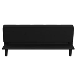 Lorrance 3 Seat Convertible Futon Sofa Bed Black - Serta -Famous Furniture Store GUEST 59f5c798 4fbb 472c a8a4 809ff46b8ee4