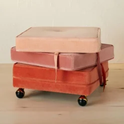 Marin Stackable Pouf With Casters - Opalhouse™ Designed With Jungalow™ -Famous Furniture Store GUEST 5b1e48d3 e783 4991 9407 d41d430d95f6