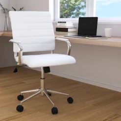Merrick Lane High Back Home Office Chair With Pneumatic Seat Height Adjustment And 360° Swivel -Famous Furniture Store GUEST 5b7be820 e68f 43fa 9a76 5f95343e49d1