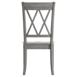 Set Of 2 South Hill X Back Dining Chair Antique Gray - Inspire Q 10 Set Of 2 South Hill X Back Dining Chair Antique Gray - Inspire Q -Famous Furniture Store GUEST 5cab6c5a 652d 48fc 86d5 44cc02cc11ac