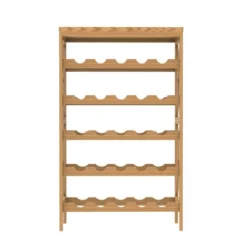 Hastings Home 25-Bottle Holder Freestanding Wine Rack With Tabletop, Brown 11 Hastings Home 25-Bottle Holder Freestanding Wine Rack With Tabletop, Brown -Famous Furniture Store GUEST 5cefc7cd c7ff 48af b1db 62e6e102cd36