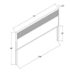 Wood & Cane Transitional Headboard - Hearth & Hand™ With Magnolia -Famous Furniture Store GUEST 5d33534e d312 4fba a31c c59b7e6b6265
