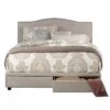 Kiley Upholstered Storage Bed Gray - Hillsdale Furniture -Famous Furniture Store GUEST 5d45cdb7 82d9 4a6d 89f7 ffcb4b01634b