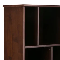 Tierney Solid Hardwood Mid Century Bookcase And Storage Unit - WyndenHall -Famous Furniture Store GUEST 5d7c3373 2786 4ed4 95c9 9d87962ff44c