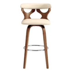 26" Zenia Swivel Counter Height Barstool - Armen Living