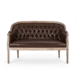 Faye Traditional Tufted Upholstered Loveseat - Christopher Knight Home -Famous Furniture Store GUEST 5e937f73 d390 4c0b ad00 4686f9bef008