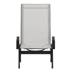 Flash Furniture Brazos Adjustable Chaise Lounge Chair With Arms, All-Weather Outdoor Five-Position Recliner -Famous Furniture Store GUEST 5ec705d8 bd6d 4144 8482 afad789e9175