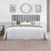 King Crestone Upholstered Headboard With Frame Gray - Hillsdale Furniture -Famous Furniture Store GUEST 5ee9401f 4044 40dd be55 82b232d153f6