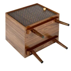 Arina 3D Printed Elements 1 Drawer Nightstand With Storage - The Pop Maison -Famous Furniture Store GUEST 5f17d0f2 e2ba 457e 9aa4 364722a24c3e