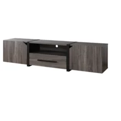 Miran Contemporary TV Stand For TVs Up To 80" - HOMES: Inside + Out 12 Miran Contemporary TV Stand For TVs Up To 80" - HOMES: Inside + Out -Famous Furniture Store GUEST 5f93cbc4 4bc3 42a7 9f14 023ef32524d9