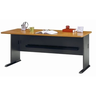 72" Desk In Brown-Bowery Hill 3 72" Desk In Brown-Bowery Hill