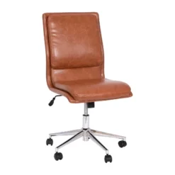 Flash Furniture Madigan Mid-Back Armless Swivel Task Office Chair With Upholstery And Adjustable Metal Base -Famous Furniture Store GUEST 62d14f33 4594 4f69 9c12 06a499bed39a