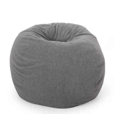5' Newalla Modern Shearling Bean Bag - Christopher Knight Home 8 5' Newalla Modern Shearling Bean Bag - Christopher Knight Home - Image 6