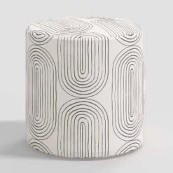 Round Thalia Ottoman In Patterns - Skyline Furniture 17 Round Thalia Ottoman In Patterns - Skyline Furniture -Famous Furniture Store GUEST 63b6d701 ce3e 4403 ae69 1ac405fd8ba9