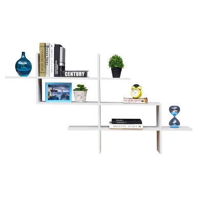 3 Tier Floating Ladder Accent Shelf - Danya B 8 3 Tier Floating Ladder Accent Shelf - Danya B - Image 6