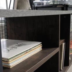 Market Commons TV Stand For TVs Up To 60" Walnut - Sauder -Famous Furniture Store GUEST 664ecd70 c359 4e3f bbaf e46830530c18