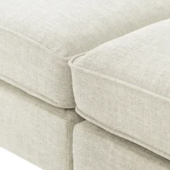 81.8" Upholstered Country Loveseat Sofa With Wooden Legs And Two Throw Pillows-ModernLuxe -Famous Furniture Store GUEST 66789680 665c 4c82 ab04 56440e21ea2a