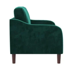Penny 2 Seater Loveseat Sofa Green Velvet - Room & Joy -Famous Furniture Store GUEST 6793b255 1d80 4dd1 b084 8356531778e1