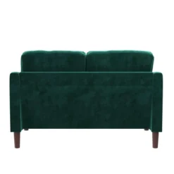 Penny 2 Seater Loveseat Sofa Green Velvet - Room & Joy -Famous Furniture Store GUEST 68e3b74b f248 4ea6 a5e0 20da918cbe00