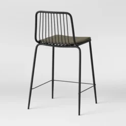 Set Of 2 Sodra Rounded Seat Wire Counter Height Barstool Black - Threshold™ 10 Set Of 2 Sodra Rounded Seat Wire Counter Height Barstool Black - Threshold™ -Famous Furniture Store GUEST 6b7f294e b01b 43f7 ab3c d0ae1779d18d