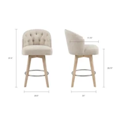 Grattan Swivel Counter Height Barstool - Madison Park -Famous Furniture Store GUEST 6d387392 663f 4b14 a7bb bf4cd29e109d