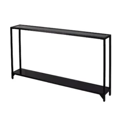 Berton Narrow Metal Console - Aiden Lane -Famous Furniture Store GUEST 6f249cc0 91c3 4067 a2b0 55727697f0a3