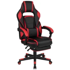 Flash Furniture Gaming Desk With Cup Holder/Headphone Hook & Reclining Back/Arms Gaming Chair With Footrest -Famous Furniture Store GUEST 6f6c08c1 8b9a 4102 beab 88e7fb8ec45e