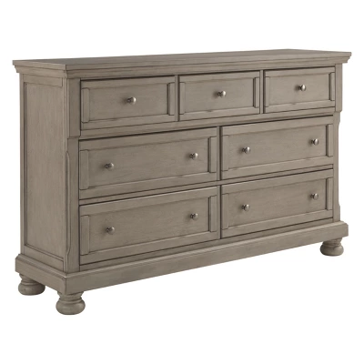 Lettner Dresser Light Gray - Signature Design By Ashley 3 Lettner Dresser Light Gray - Signature Design By Ashley