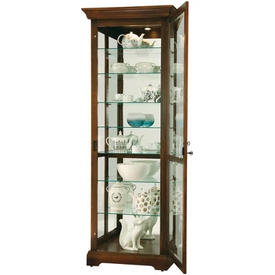 Howard Miller 680658 Howard Miller Chesterbrook Curio Cabinet 680658 Cherry Bordeaux 3 Howard Miller 680658 Howard Miller Chesterbrook Curio Cabinet 680658 Cherry Bordeaux