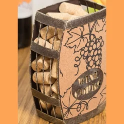 Vintiquewise Vintage Decorative Metal Barrel Shaped Tabletop Countertop Wine Cork Holder 10 Vintiquewise Vintage Decorative Metal Barrel Shaped Tabletop Countertop Wine Cork Holder -Famous Furniture Store GUEST 74dc7503 726e 4cee a9b8 5cbc8923a831