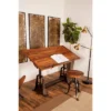 Industrial Teak Wood Console Table Brown - Olivia & May -Famous Furniture Store GUEST 75fc9a63 b2b9 458c b356 bd1e56be9ee7