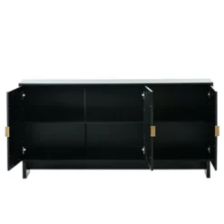 Modern Storage Cabinet With Rattan Door And Adjustable Shelves, Accent Cabinet Buffet Cabinet For Living Room-ModernLuxe -Famous Furniture Store GUEST 766ac9fa d81d 43c2 9ebe d47c2737816a