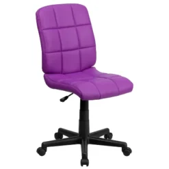 Emma And Oliver Mid-Back Quilted Vinyl Swivel Task Office Chair 30 Emma And Oliver Mid-Back Quilted Vinyl Swivel Task Office Chair -Famous Furniture Store GUEST 775538b1 141f 4b96 923a 5175f382603f