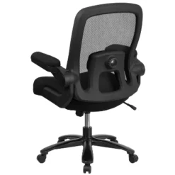 Flash Furniture HERCULES Series Big & Tall 500 Lb. Rated Mesh Executive Swivel Ergonomic Office Chair With Adjustable Lumbar -Famous Furniture Store GUEST 78352503 fcb8 46ec b5d4 ab404667d21f