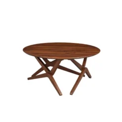 Sydney Adjustable Dining Table Brown - Boraam