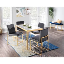 Set Of 2 High Back Fuji Contemporary Dining Chairs - LumiSource -Famous Furniture Store GUEST 788683b7 a68c 4f39 804c 875c8f9051dd