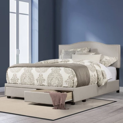 Kiley Upholstered Storage Bed Gray - Hillsdale Furniture 12 Kiley Upholstered Storage Bed Gray - Hillsdale Furniture - Image 10