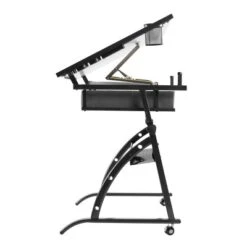 Core Drawing Table And Stool Set Charcoal Black/White - Studio Designs 25 Core Drawing Table And Stool Set Charcoal Black/White - Studio Designs -Famous Furniture Store GUEST 79f7bda2 f520 41aa 8a87 36abcb8283e3