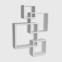25.5" X 17.75" Intersecting Cube Wall Shelf - Danya B. -Famous Furniture Store GUEST 7ad08e3a 00c5 4746 bd65 e5f73ae95a7f